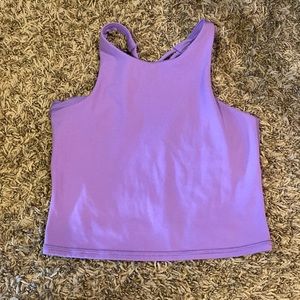 All in motion purple tank top xxs